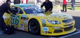 EuroNascar: Brasileiro Felipe Rabello subiu no pódio na Inglaterra neste sábado