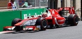 Charles Leclerc domina primeira bateria no Azerbaijão