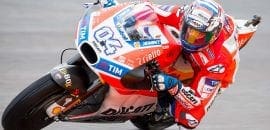 Dovizioso lidera primeiro treino na Alemanha para Ducati