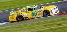 EuroNascar: Brasileiro Felipe Rabello subiu duas vezes no pódio na Inglaterra
