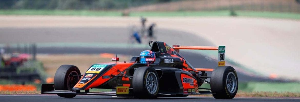 Felipe Drugovich vence na F4 Italiana e aumenta a sua quilometragem na ponta