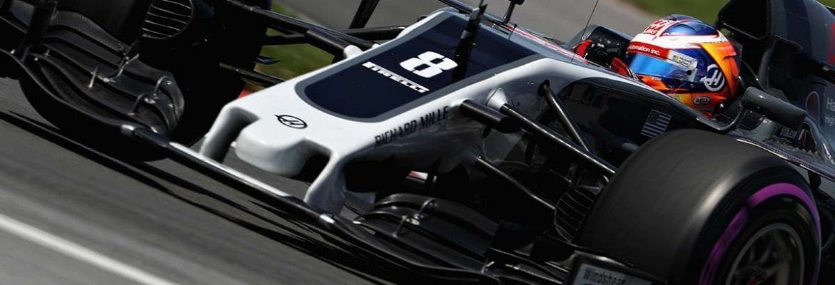 Haas não tem bom desempenho e larga apenas a 14ª com Grosjean