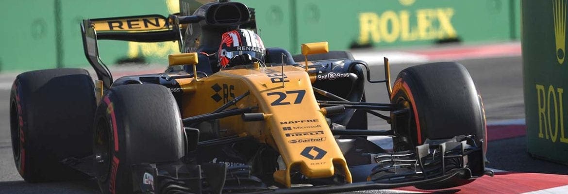 Hulkenberg e Palmer abandonaram o GP do Azerbaijão