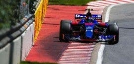Toro Rosso fora do top 10 no grid do Canadá