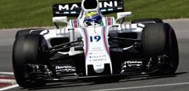 Massa comemora sétima posição no grid para o Canadá