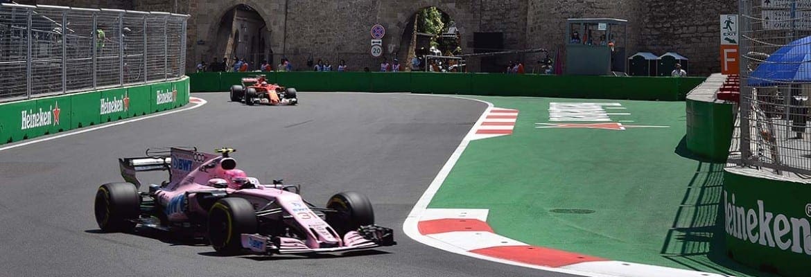 Ocon comemora melhor posição de largada da carreira