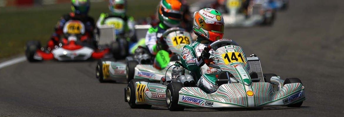 Gianluca Petecof faz grande corrida de recuperação no Europeu de Kart