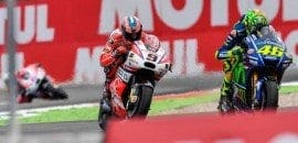 Petrucci terminou atrás de Rossi: “Senti a vitória muito próxima”