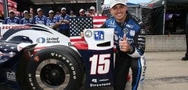 Graham Rahal vence a primeira corrida de Detroit