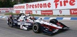 Graham Rahal venceu as duas corridas de Detroit