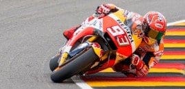 Marc Marquez mantém domínio em grid de largada do GP da Alemanha
