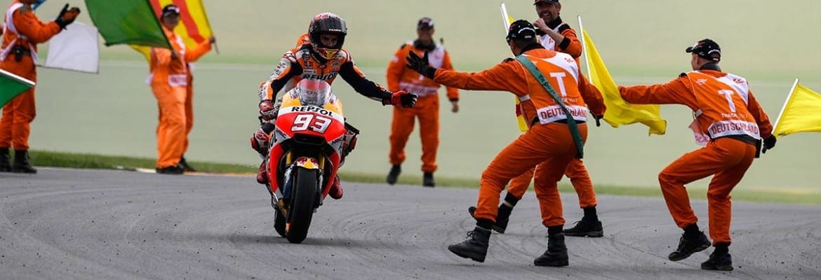 Marc Marquez vence na Alemanha e assume liderança do campeonato