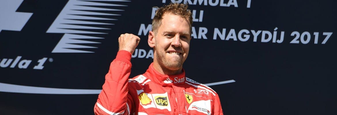 Vettel vence e Ferrari faz dobradinha no GP da Hungria