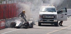 Esteban Gutierrez bate forte e pode não disputar a corrida deste domingo