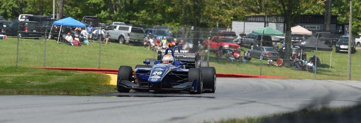 Em etapa complicada em Mid-Ohio, Matheus Leist desconta diferença para líder da Indy Lights