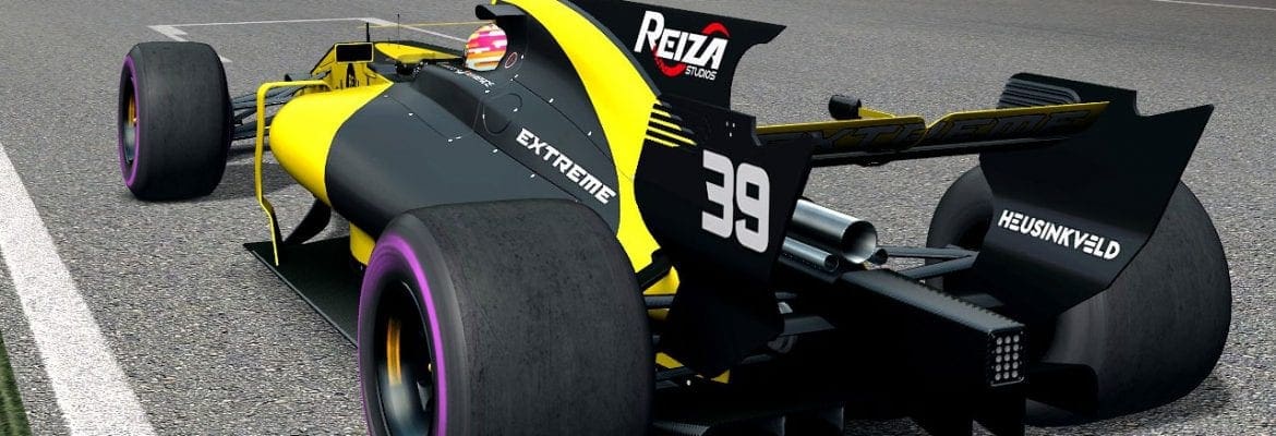 F1BC volta a receber carro mais atual de F-1 com a Formula Pro, no simulador Automobilista