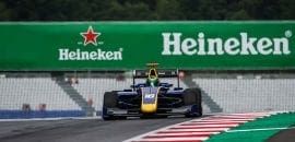 Bruno Baptista mostra evolução e passa perto dos pontos na corrida 1 no Red Bull Ring