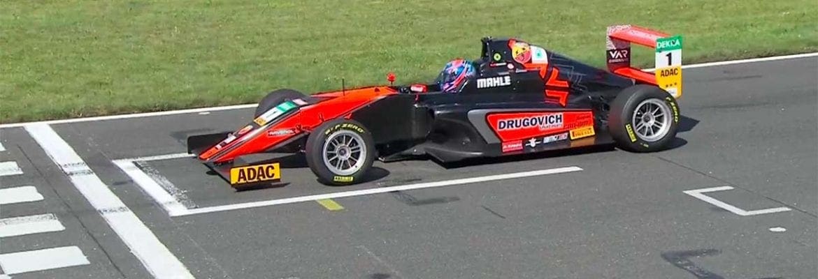 Felipe Drugovich vence pela 4ª vez no ano na F4 e assume a liderança do Campeonato Alemão