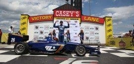 Em Toronto, Matheus Leist luta pela liderança da Indy Lights embalado por 3 vitórias em 4 corridas