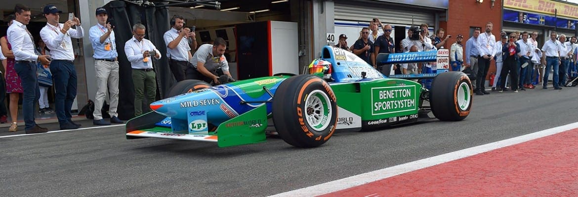 GALERIA: Mick Schumacher pilota carro do seu pai em Spa-Francorchamps