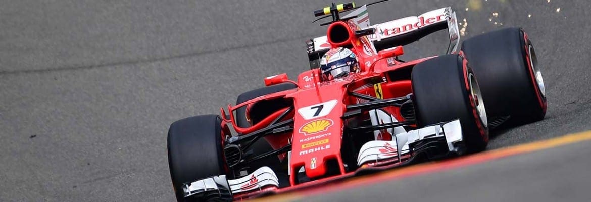 Raikkonen faz recorde e Ferrari dobradinha no TL3 em Spa