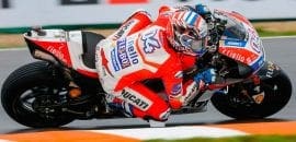 Com pista seca, Dovizioso lidera segundo treino em Brno