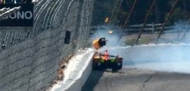 Depois de forte acidente, Hunter-Reay é dúvida para corrida