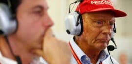 Wolff diz que Niki Lauda é um verdadeiro lutador