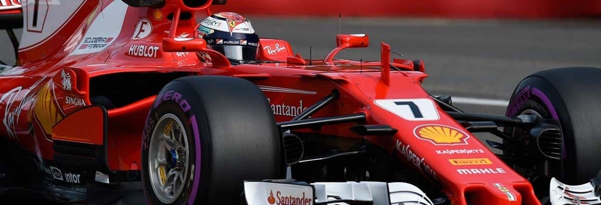 Raikkonen supera Hamilton e lidera primeira sessão em Spa-Francorchamps