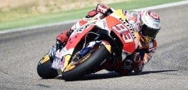 Marquez abre vantagem na liderança depois de vitória em Aragão; Rossi foi o quinto