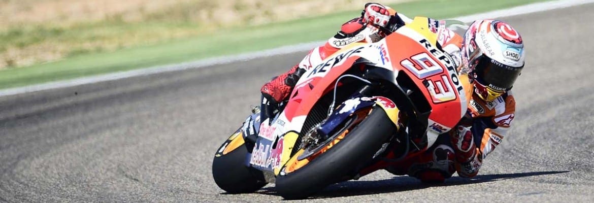 Marquez abre vantagem na liderança depois de vitória em Aragão; Rossi foi o quinto
