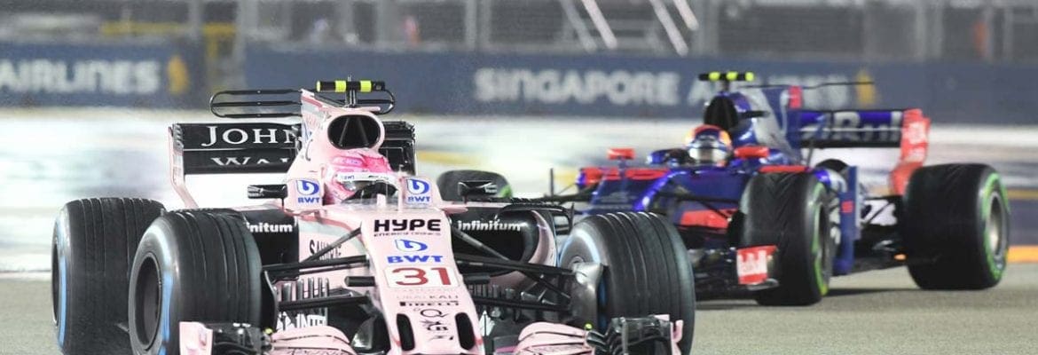 Force India pontua com os dois carros em Cingapura