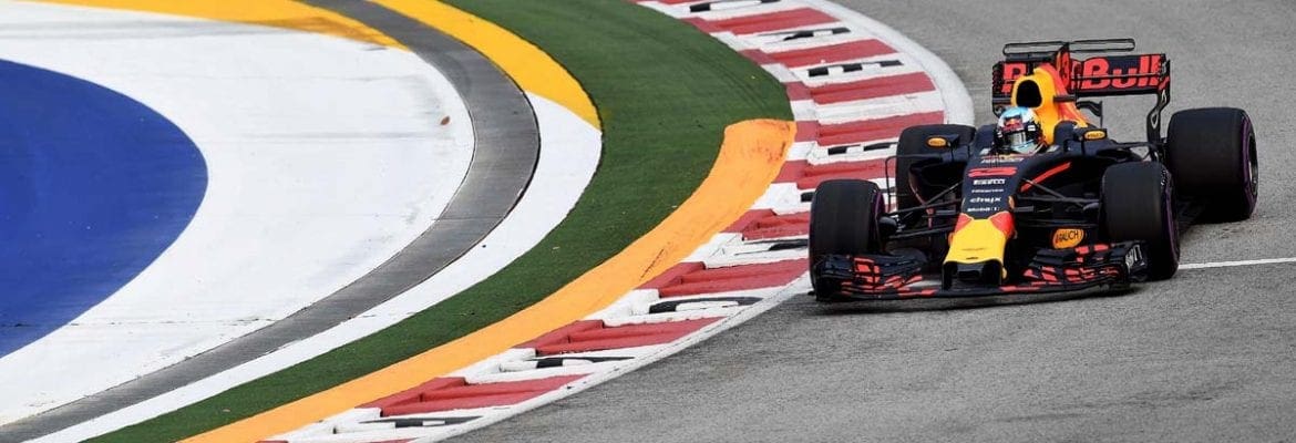Ricciardo lidera TL1 em Cingapura com Mercedes fora do top três