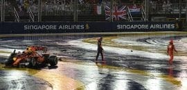 Acidente Largada - GP Cingapura 2017