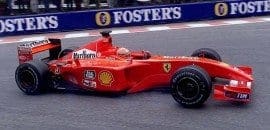 F1: Ferrari F2001 de Schumacher é leiloada por R$ 103 milhões