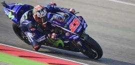 Vinales supera Lorenzo e é pole em Aragão; Rossi larga em terceiro