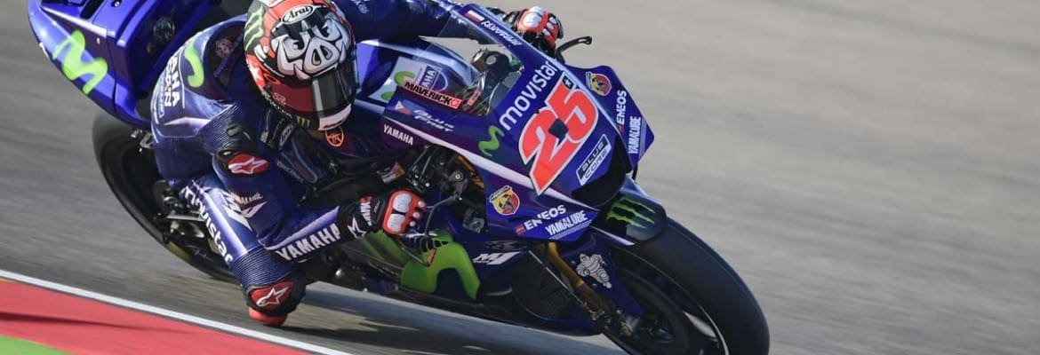 Vinales supera Lorenzo e é pole em Aragão; Rossi larga em terceiro