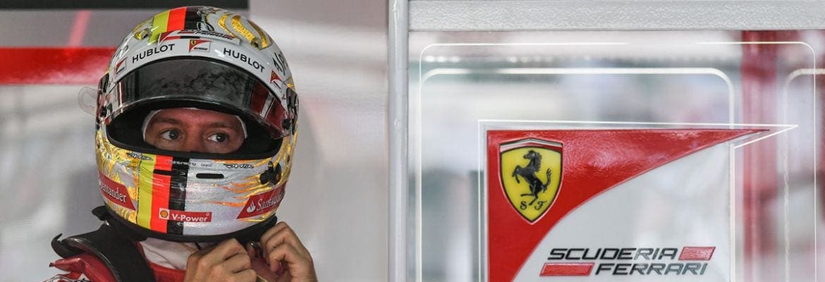 Ferrari instala novos componentes na unidade de potência de Vettel