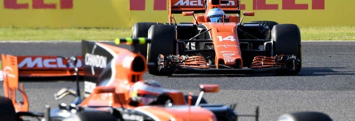 Largando em último, Alonso chegou na P11 em Suzuka