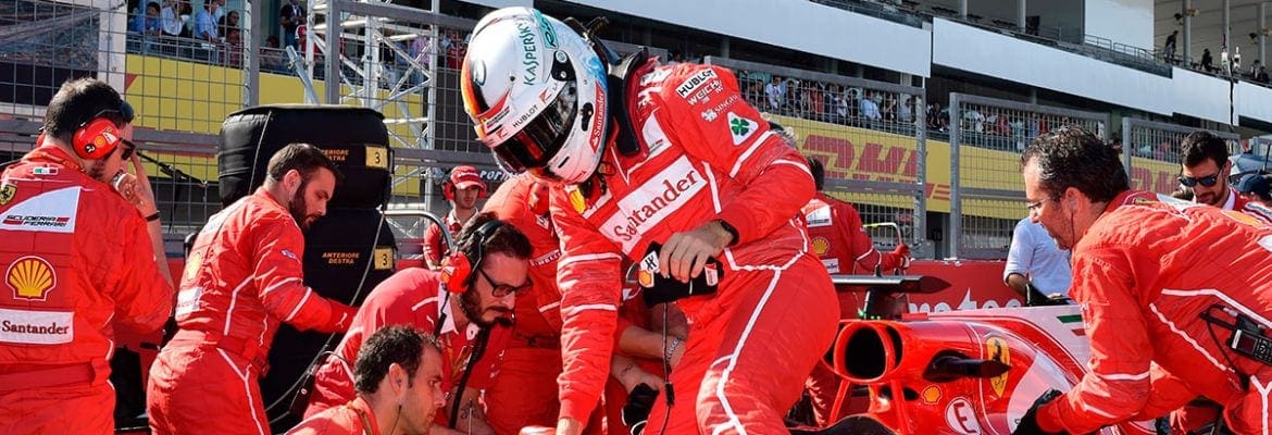 Em meio há rumores de ‘quebra’ na Ferrari, Vettel defende Arrivabene: “Um verdadeiro líder”