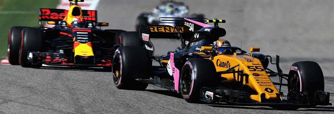 Carlos Sainz pontuou nos Estados Unidos em sua estreia a bordo da Renault