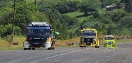 Dirani e Witold sobem ao alto do pódio da Copa Truck