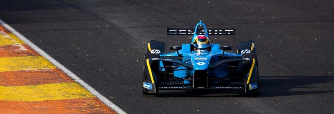 Sebastien Buemi (Renault e.dams) - Testes Valência - Fórmula E