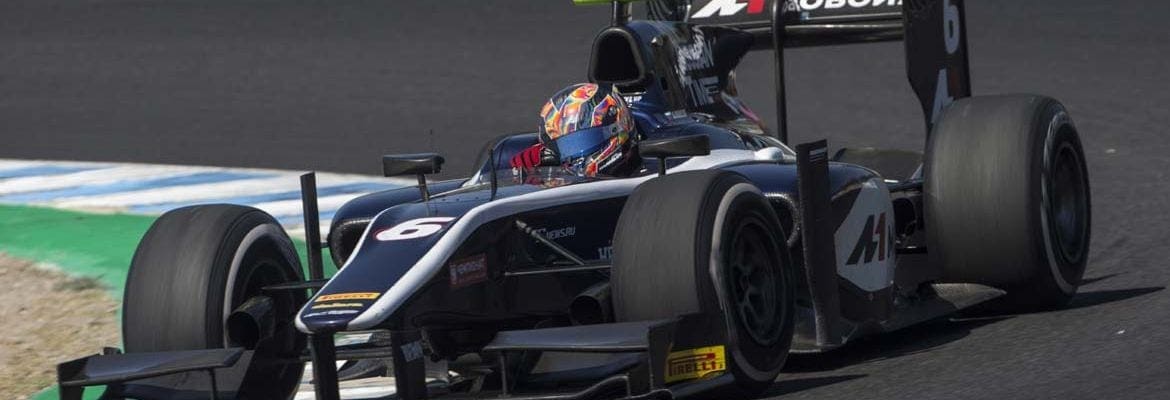 Artem Markelov vence a corrida de domingo da F2 em Jerez
