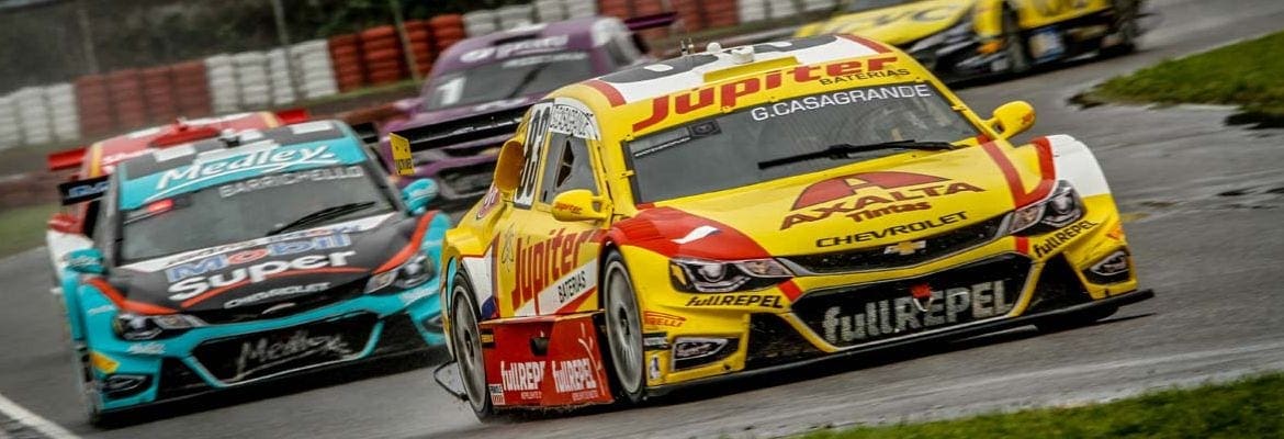 Na Argentina, Casagrande termina entre os dez primeiros