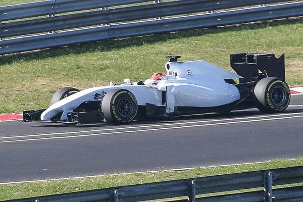 Paul DI Resta - Teste Williams - Hungria