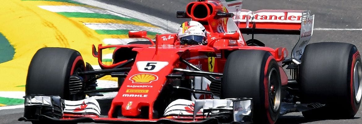 Ferrari completa programa de treinos e “comemora” pista seca