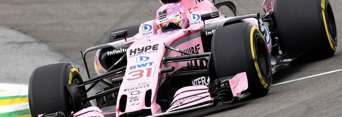 Cinco posições atrás de Perez no grid, Ocon não passou para o Q3