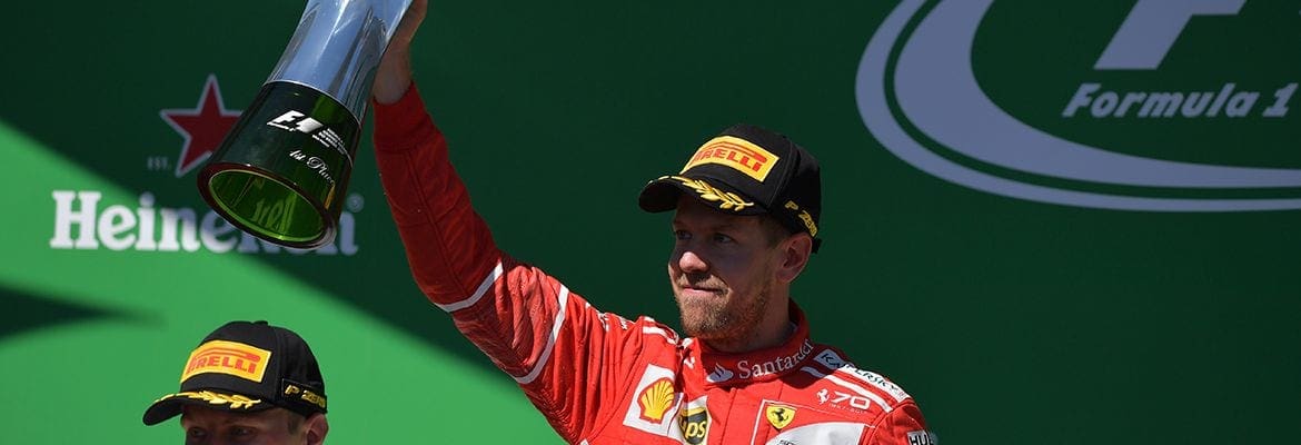 Vettel define o dia como perfeito, após bater Mercedes