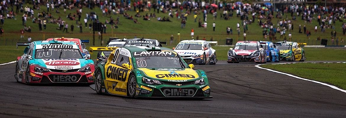 Cimed Racing tem Cacá Bueno no pódio, Marcos Gomes em 4º e Denis Navarro em 5º em Goiânia